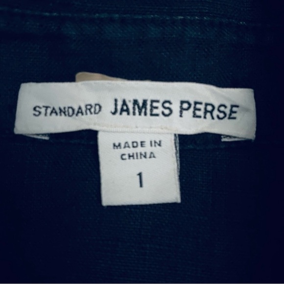James Perse Linen Shirt Dress - size 1. B8 - Picture 4 of 5